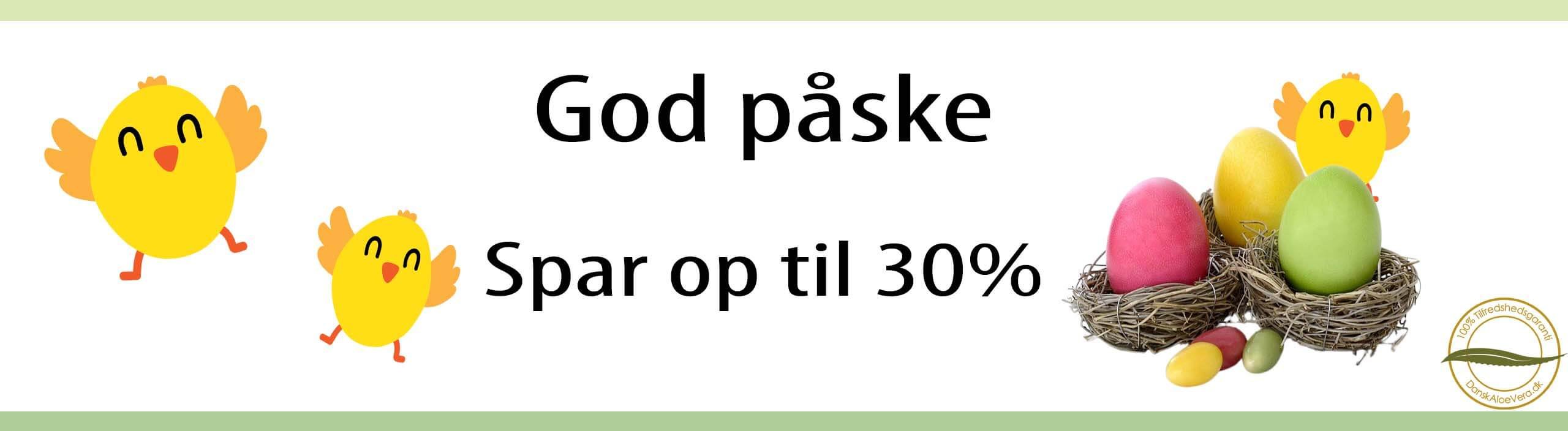 P�skerabat op til 30%