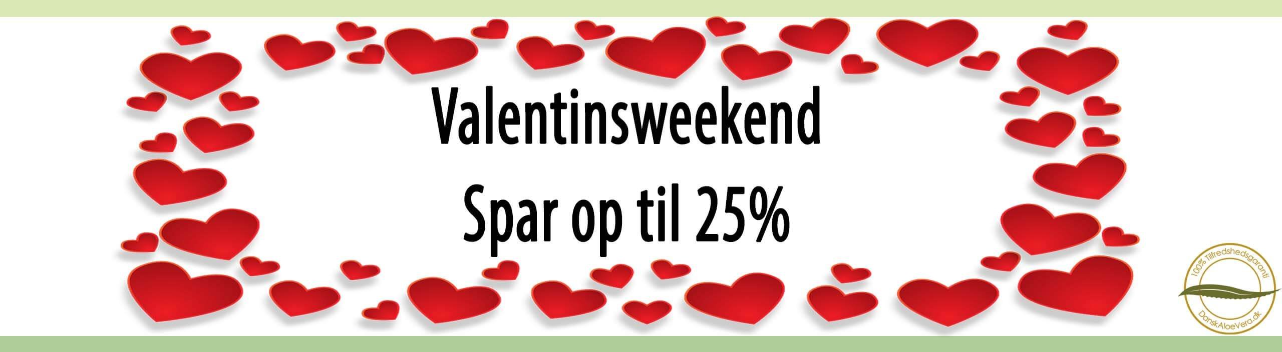 Vallentins weekend med 20 - 25% rabat