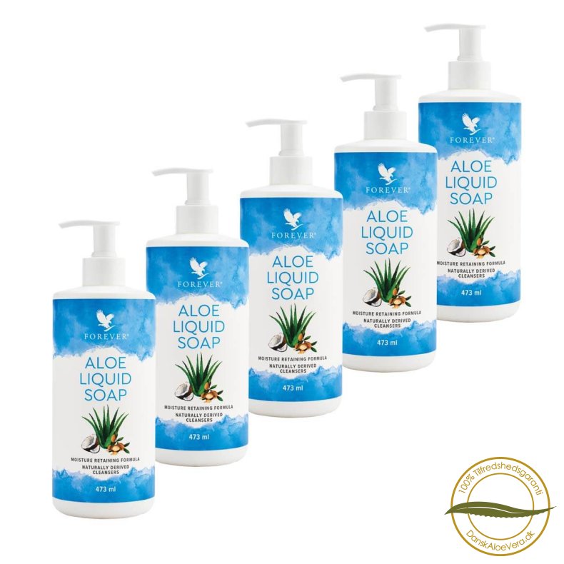 Aloe Liquid Soap 5-pak