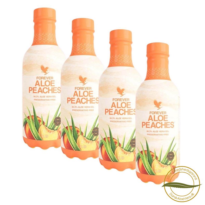 Forever Aloe Peaches 4-Pak