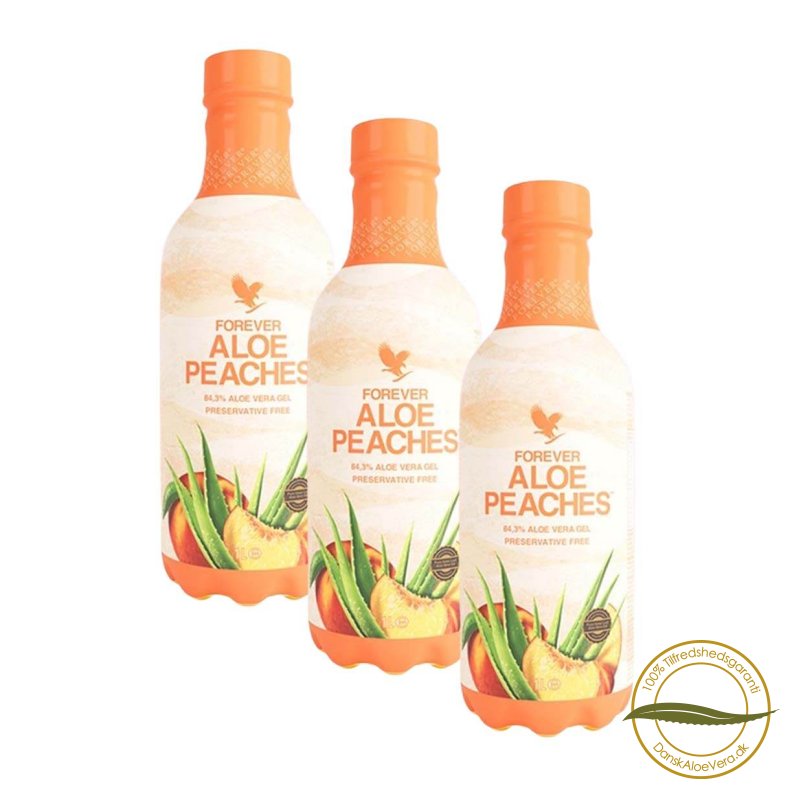 Forever Aloe Peaches Tri-Pak