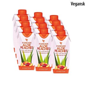 Forever Aloe Peaches - 12 x Mini