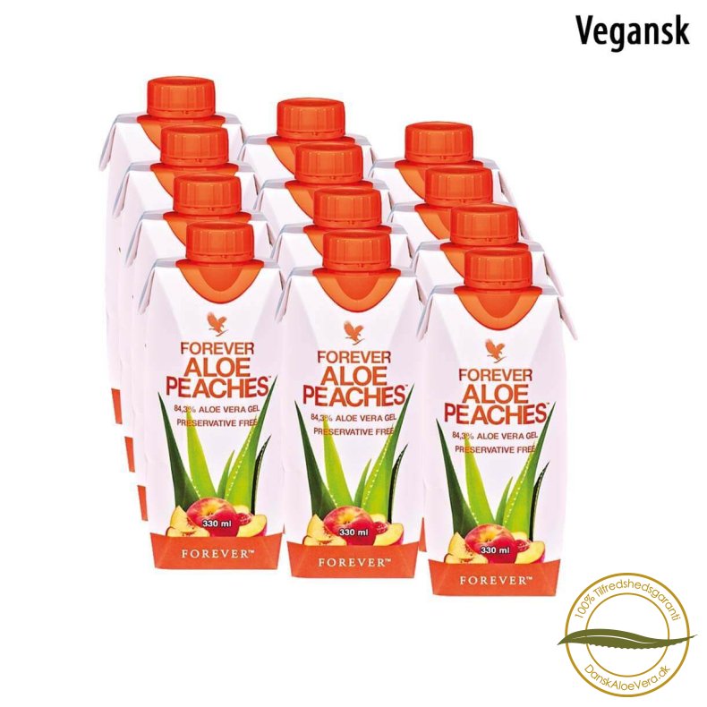 Forever Aloe Peaches 12-Pak