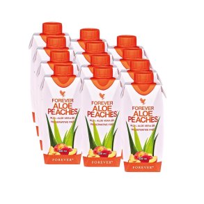 Forever Aloe Peaches - 12 x Mini