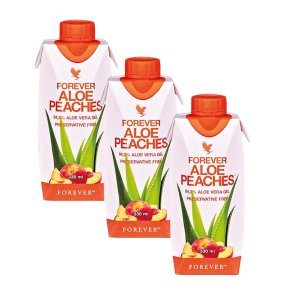 Forever Aloe Peaches Mini Tri-Pak