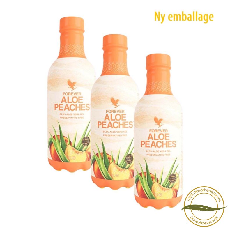 Forever Aloe Peaches Tri-Pak