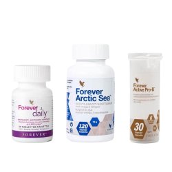 Forever Key 3 - fiskeolie - Vitaminer - M�lkesyrerbakterier